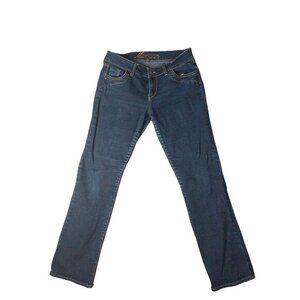 DELIA'S DOLLS KILL Morgan Jeans SZ 14 Straight Leg Blue Dark Wash‎ Casual